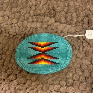 One of a kind NWT Beaded Belt Buckle